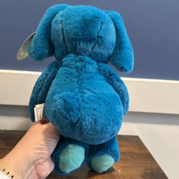 Plush Elephant Ellie-Berry B. Toys Plush Blue - Soft Stuffed Animal NEW with Tag - Picture 6 of 10